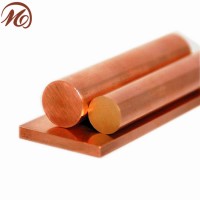 C10200 C11000 Pure Copper Rod Round Flat Brass Copper Bars